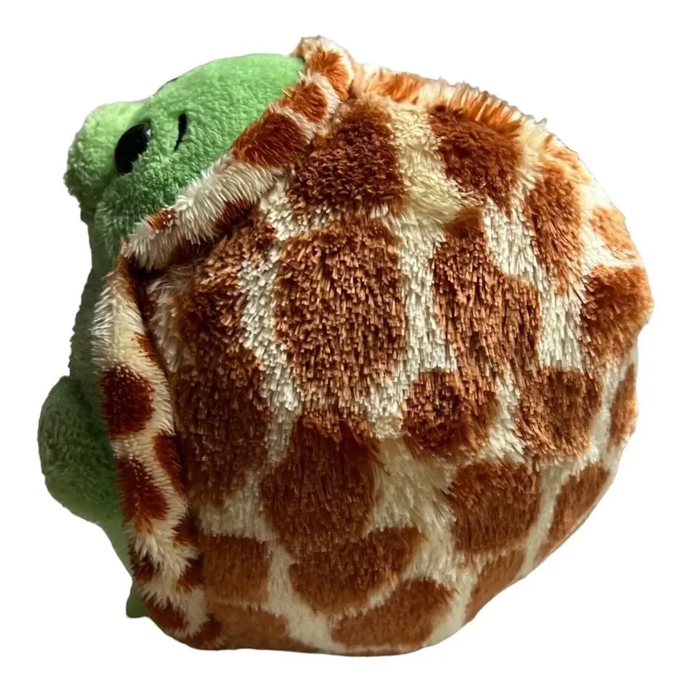 Ty Zoom The Turtle 2011 4 Inches Stuffed Animal Plush Round Ball‎